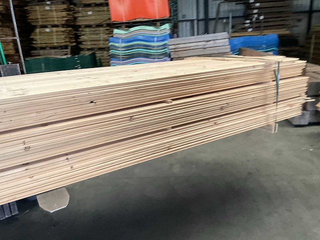 Vuren blokhutprofiel 500x18,5x2,8 cm (30x) - afbeelding 4 van  10