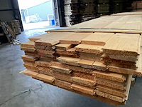 Vuren blokhutprofiel 500x18,5x2,8 cm (30x) - afbeelding 9 van  10