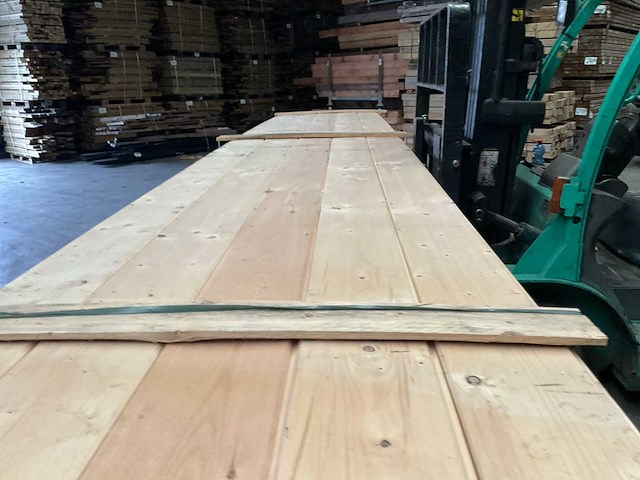 Vuren blokhutprofiel 500x18,5x2,8 cm (30x) - afbeelding 10 van  10