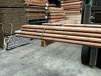 Vuren blokhutprofiel geïmpregneerd - 190x14,5x3,2 cm (15x) - afbeelding 3 van  8