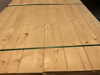 Vuren blokhutprofiel geschaafd 120x14,4x4,5 cm (147x) - afbeelding 6 van  10