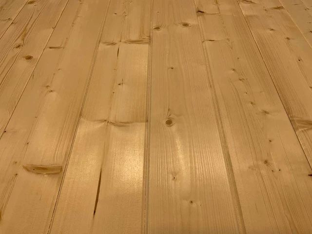 Vuren blokhutprofiel geschaafd 120x14,4x4,5 cm (147x) - afbeelding 7 van  10