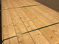 Vuren blokhutprofiel geschaafd 209x14,5x4,5 cm (75x) - afbeelding 3 van  6
