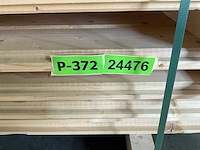 Vuren blokhutprofiel geschaafd 329x14,5x4,5 cm (50x) - afbeelding 7 van  7
