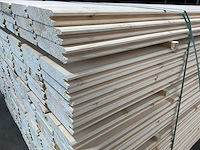Vuren blokhutprofiel geschaafd 360x14,5x2,8 cm (75x) - afbeelding 9 van  10