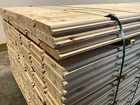 Vuren blokhutprofiel geschaafd 360x14,5x2,8 cm (75x) - afbeelding 5 van  6