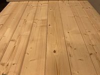 Vuren blokhutprofiel mes- en groef 119x14,5x4,5 cm (140x) - afbeelding 4 van  7