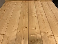 Vuren blokhutprofiel mes- en groef 119x14,5x4,5 cm (79x) - afbeelding 3 van  7