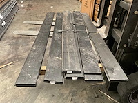Vuren blokhutprofiel zwart geïmpregneerd - 180x13,5x2,8 cm (6x) - afbeelding 3 van  3