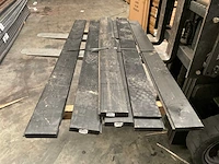 Vuren blokhutprofiel zwart geïmpregneerd - 180x13,5x2,8 cm (6x) - afbeelding 3 van  3