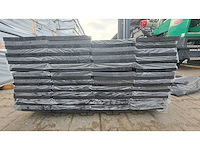 Vuren boeidelen zwart gecoat 5100x245x22mm (22x) - afbeelding 2 van  3