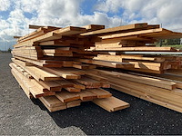 Vuren bouwhout ruw en geschaafd +/-7m3 - afbeelding 5 van  14