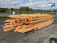Vuren bouwhout ruw en geschaafd +/-7m3 - afbeelding 1 van  14