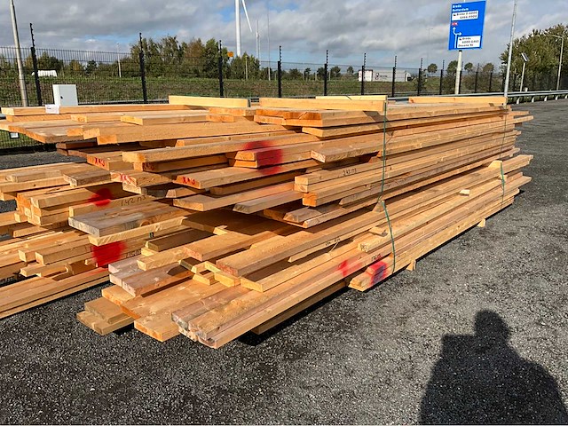 Vuren bouwhout ruw en geschaafd +/-7m3 - afbeelding 14 van  14