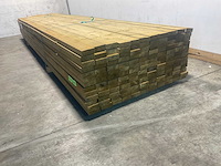 Vuren bovenregel geschaafd 450x10x3,8 cm (75x) - afbeelding 4 van  6