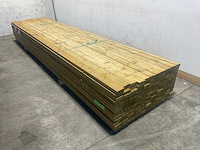 Vuren bovenregel geschaafd 450x10x3,8 cm (75x) - afbeelding 2 van  6