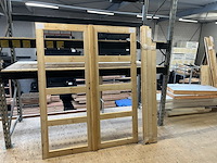 Vuren dubbel deurkozijn 1685x2010mm hillhout - afbeelding 4 van  8