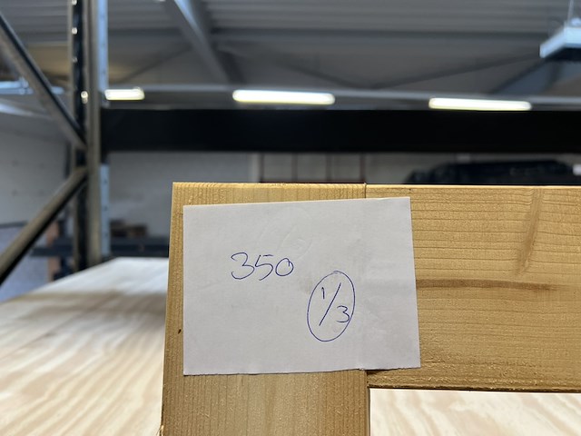 Vuren dubbel deurkozijn 1685x2010mm hillhout - afbeelding 6 van  8