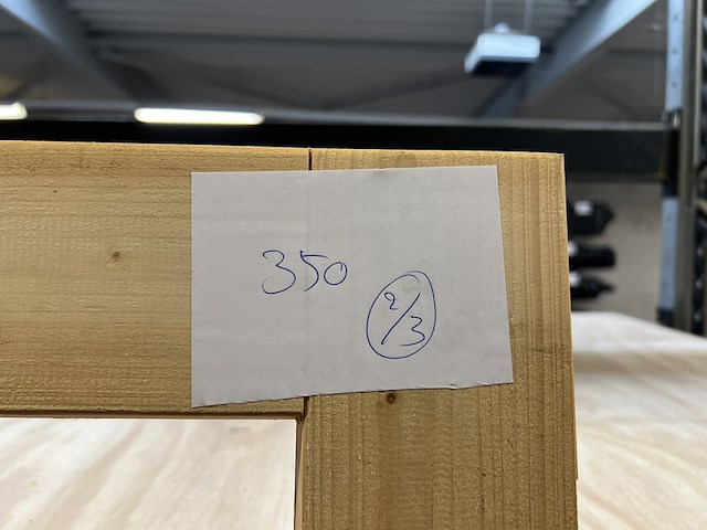 Vuren dubbel deurkozijn 1685x2010mm hillhout - afbeelding 7 van  8