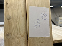 Vuren dubbel deurkozijn 1685x2010mm hillhout - afbeelding 8 van  8