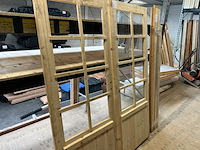 Vuren dubbel deurkozijn 1685x2010mm hillhout - afbeelding 2 van  5