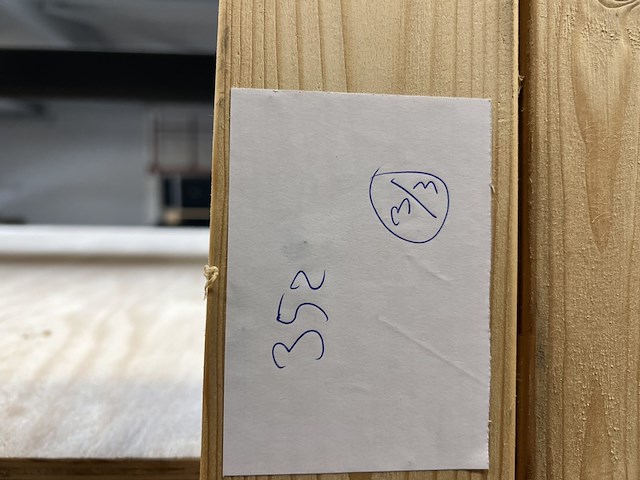 Vuren dubbel deurkozijn 1685x2010mm hillhout - afbeelding 5 van  5