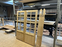 Vuren dubbel deurkozijn, excl. hang en sluitwerk hillhout - afbeelding 2 van  5