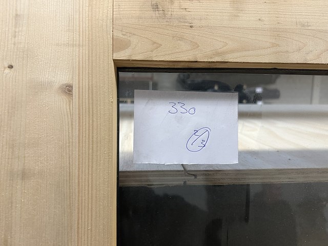 Vuren dubbel deurkozijn hillhout - afbeelding 3 van  5