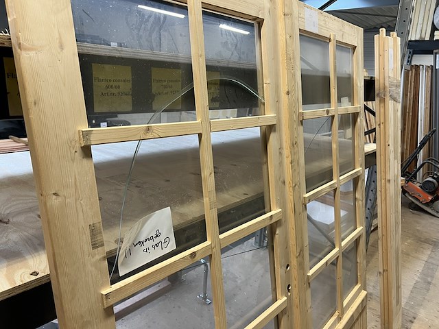 Vuren dubbel deurkozijn hillhout - afbeelding 2 van  5