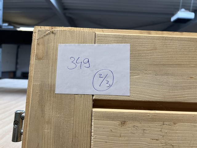 Vuren dubbel deurkozijn, incl. meerpuntsluiting hillhout - afbeelding 3 van  4