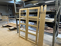 Vuren dubbel deurkozijn, zonder glas hillhout - afbeelding 2 van  5