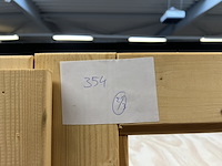 Vuren dubbel deurkozijn, zonder glas hillhout - afbeelding 4 van  5