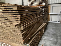 Vuren geïmpregneerde balk 250x3x6 cm (20x) - afbeelding 7 van  8