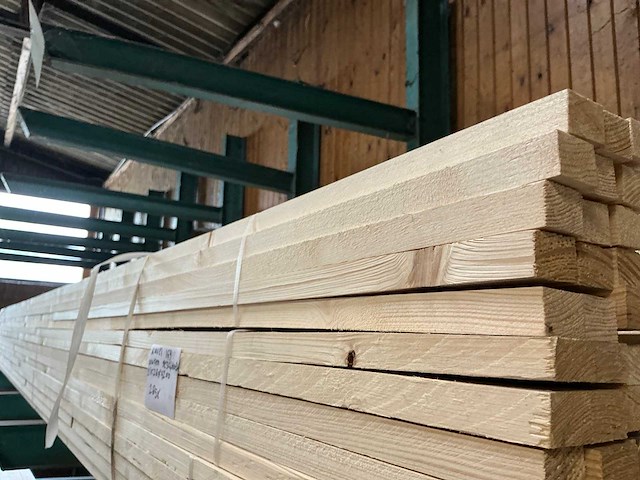 Vuren geschaafd 21x28x4200 mm (285x) - afbeelding 6 van  8