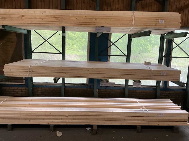 Vuren geschaafd 38x89x3600 mm (66x) - afbeelding 2 van  7