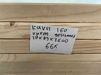 Vuren geschaafd 38x89x3600 mm (66x) - afbeelding 7 van  7
