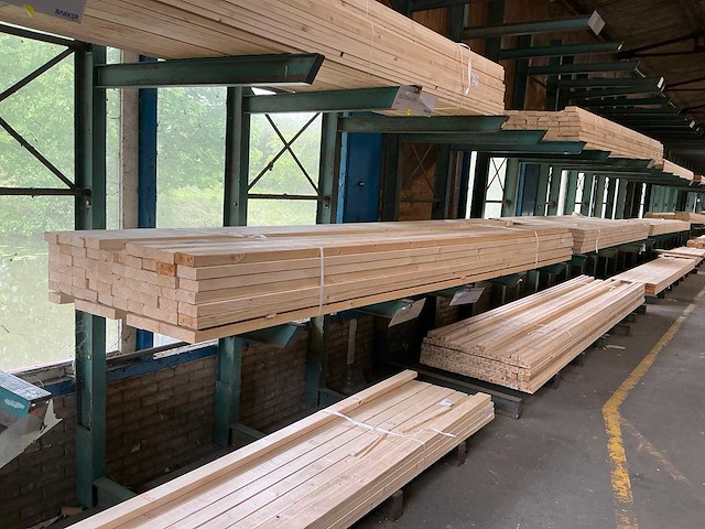 Vuren geschaafd 38x89x4200 mm (66x) - afbeelding 3 van  7