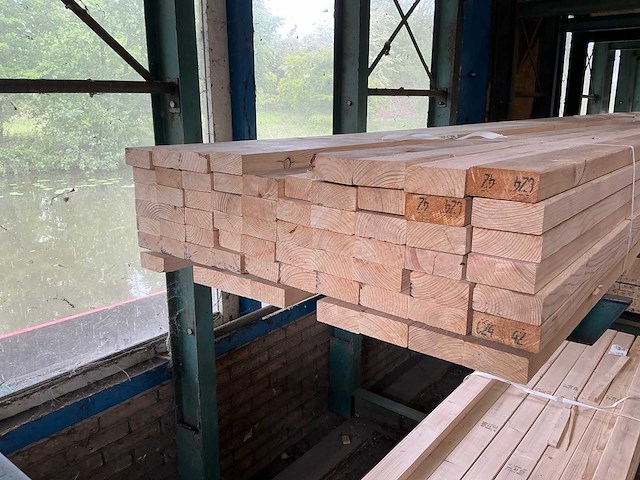 Vuren geschaafd 38x89x4200 mm (66x) - afbeelding 4 van  7