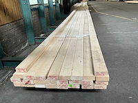 Vuren geschaafd 38x89x5400 mm (26x) - afbeelding 4 van  7