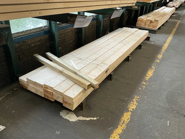 Vuren geschaafd 44x145x3600 mm (43x) - afbeelding 3 van  7