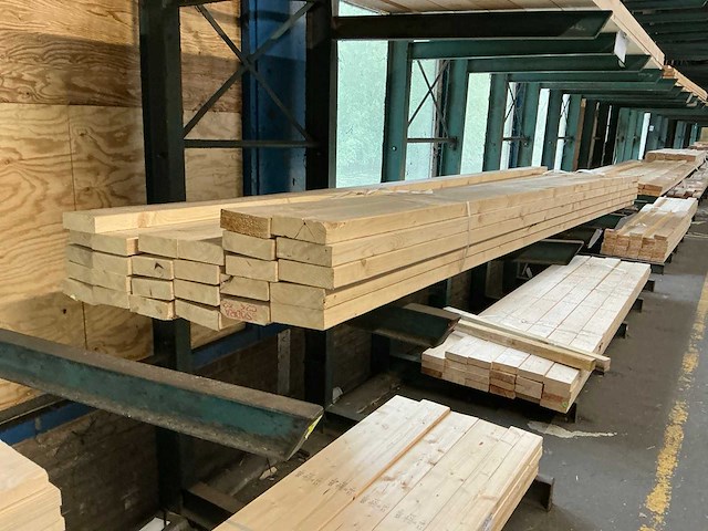 Vuren geschaafd 44x145x4200 mm (27x) - afbeelding 3 van  7