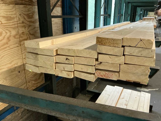 Vuren geschaafd 44x145x4200 mm (27x) - afbeelding 4 van  7