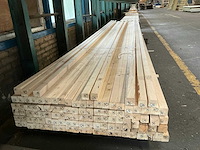 Vuren geschaafd 44x44x5400 mm (114x) - afbeelding 5 van  7