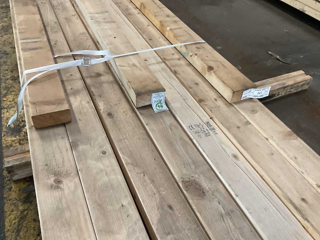 Vuren geschaafd 44x95x4800/3000 mm (17x) - afbeelding 3 van  4