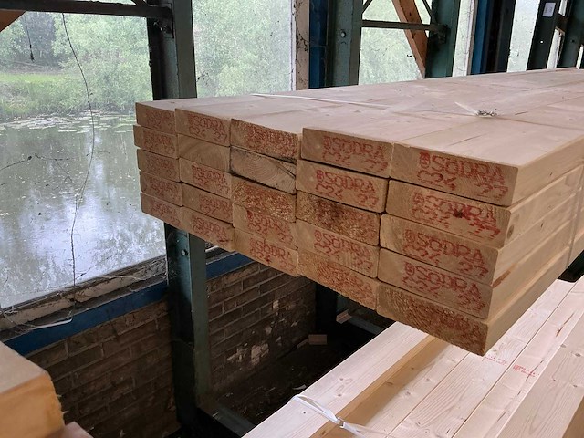 Vuren geschaafd 45x145x2700 mm (25x) - afbeelding 4 van  7