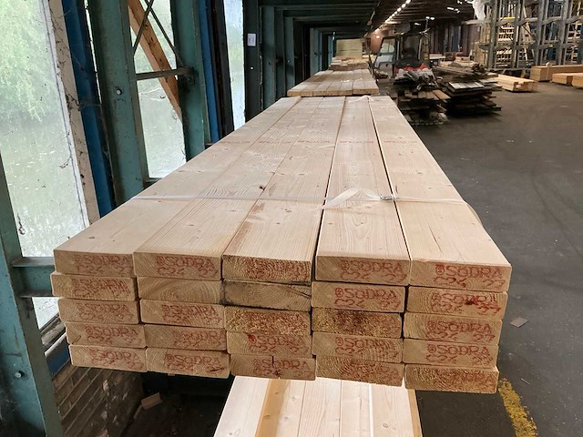 Vuren geschaafd 45x145x2700 mm (25x) - afbeelding 5 van  7