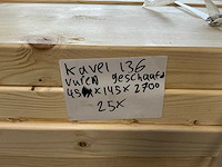 Vuren geschaafd 45x145x2700 mm (25x) - afbeelding 7 van  7