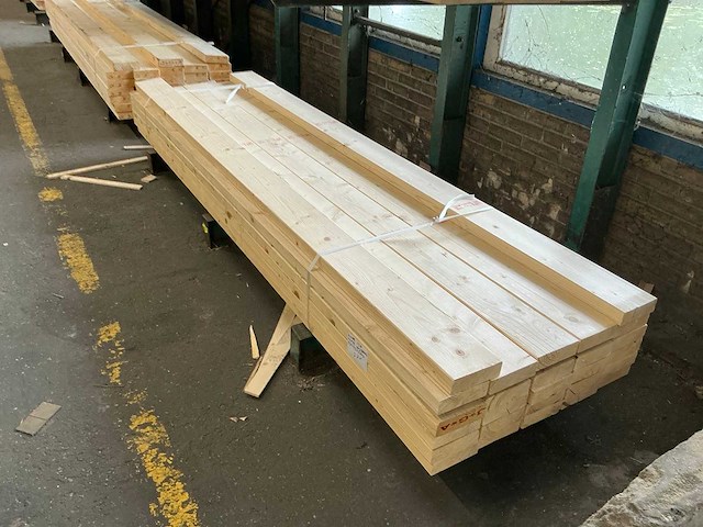 Vuren geschaafd 45x145x2700 mm (27x) - afbeelding 1 van  7