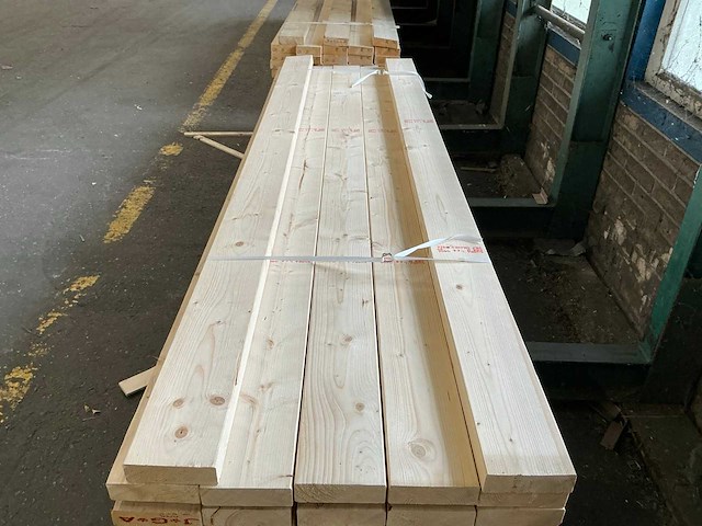 Vuren geschaafd 45x145x2700 mm (27x) - afbeelding 5 van  7