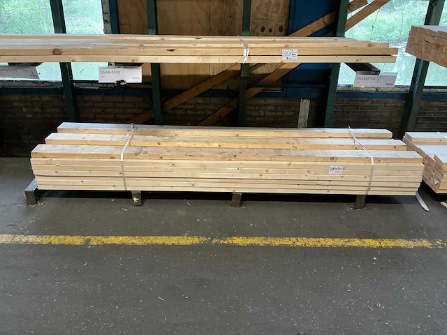 Vuren geschaafd 45x145x3000 mm (33x) - afbeelding 2 van  7